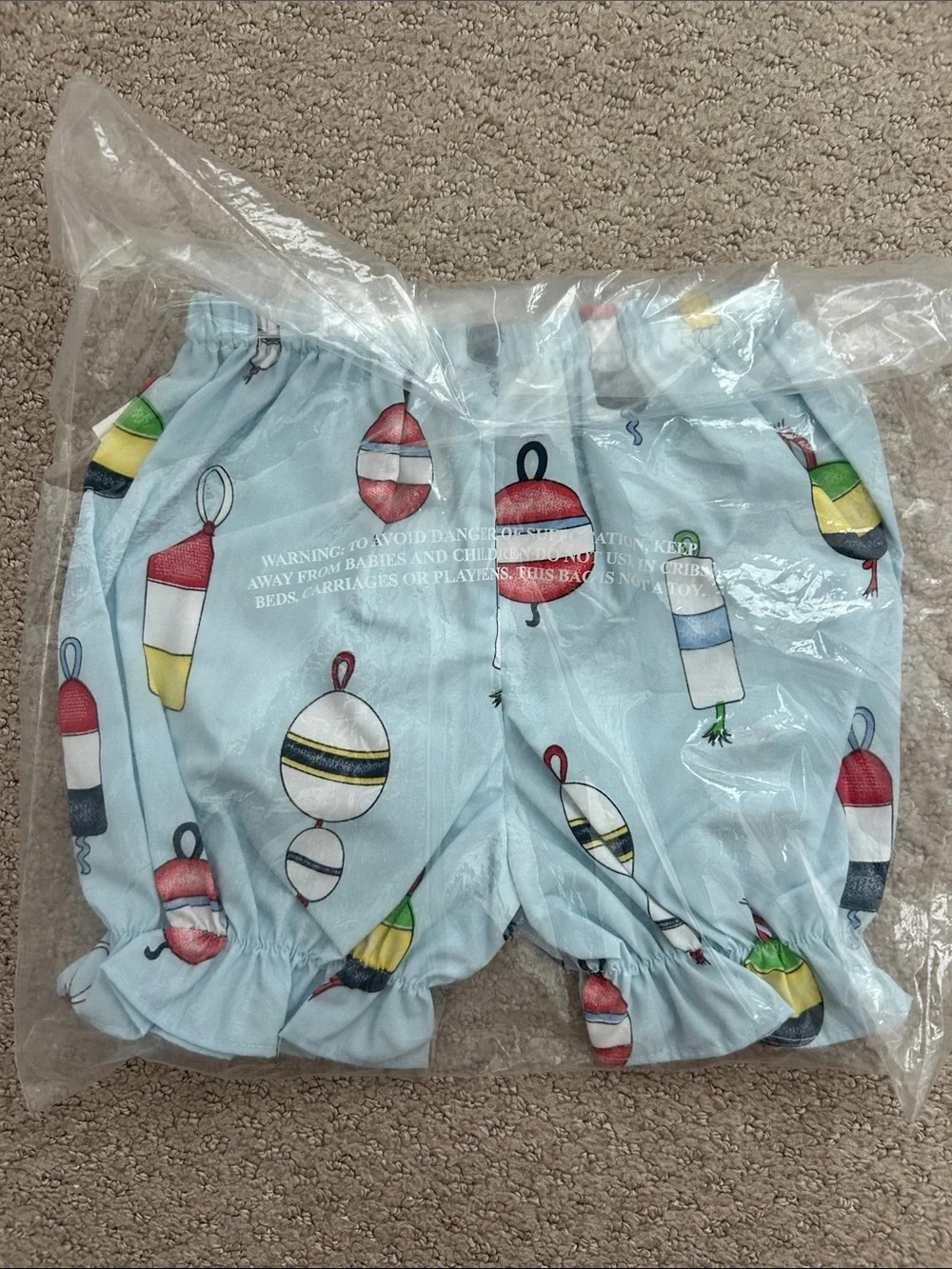 NWT The Beaufort Bonnet Company Laineys Little Shorts Winding Bay Buoy